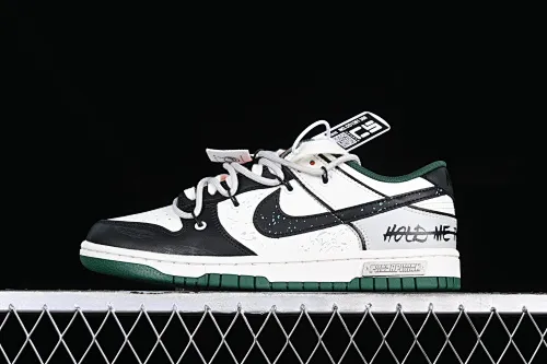 All Categories Nk SB Dunk Series Nk SB Dunk Low Low-top sneakers CS version Nk Dunk Low "Miami Hurricanes" Space Exploration Star Trek Customized version of deconstructed straps retro distressed low-top sneakers DD1391-300